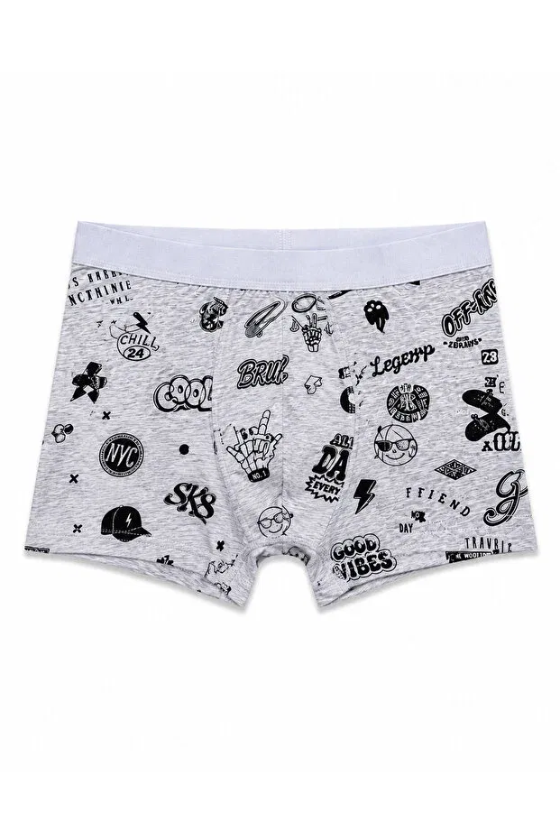 Детские боксеры для мальчиков набор из 5 штук Özkan Underwear, Patterned 2 — фото 3