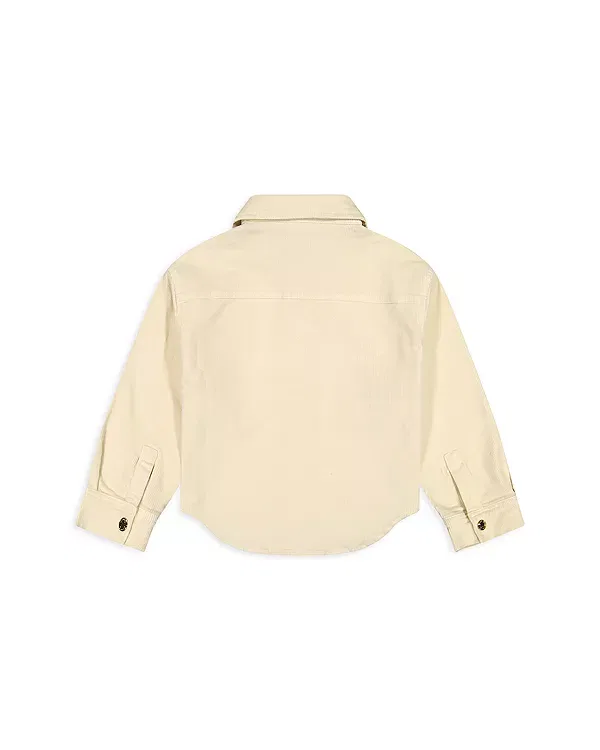 Детская рубашка из вельвета модель Olivia DL1961, Manilla Corduroy — фото 3