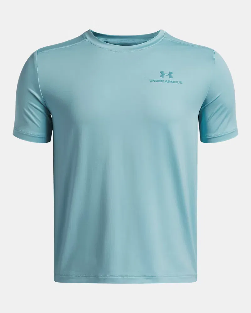 Футболка с коротким рукавом для мальчиков быстросохнущая UA Vanish UnderArmour, Blue Haze