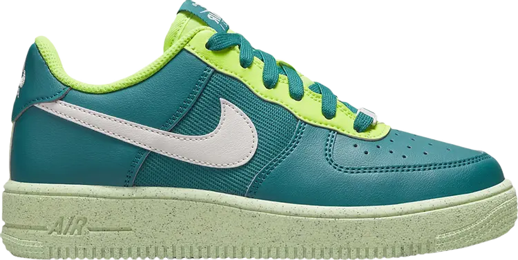 

Кроссовки Nike Air Force 1 Crater Next Nature GS 'Bright Spruce Volt', синий