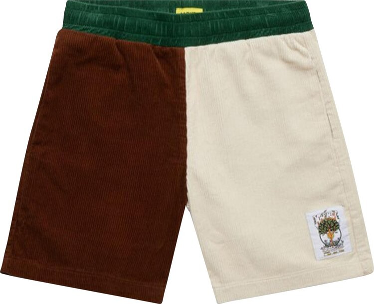 

Шорты Market Growclub Corduroy Shorts 'Brown/Green', коричневый