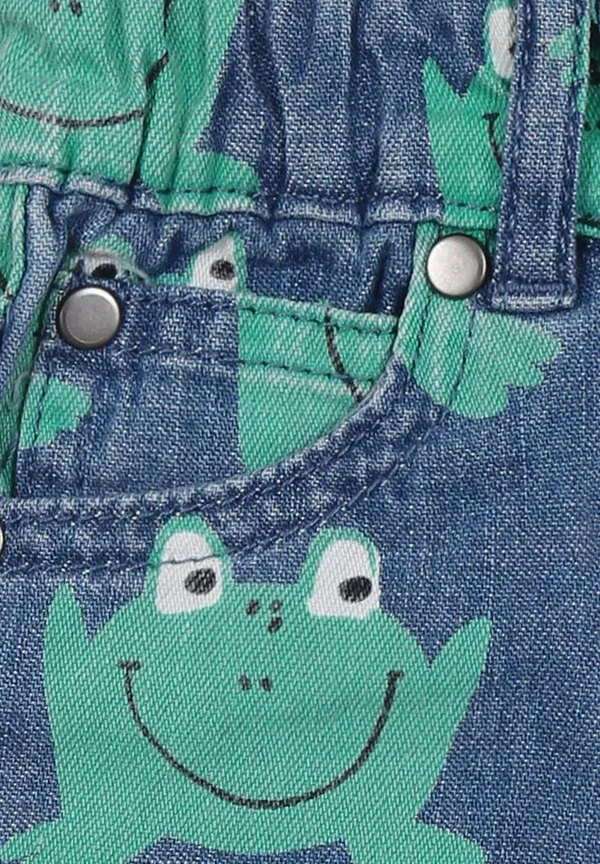 Шорты хлопковые Casual Stella Mccartney Kids деним, деним — фото 3