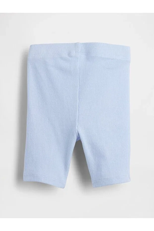 Детские шорты для девочек рифленые Gap, Light Blue-001 — фото 2