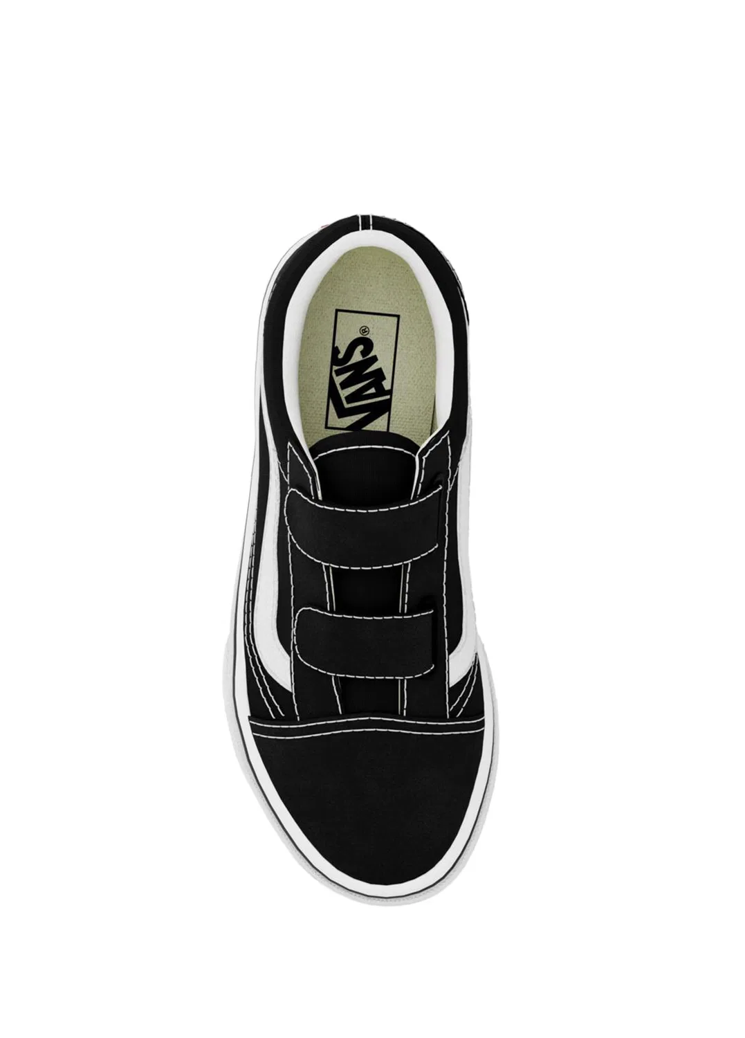 Кроссовки Vans Old Skool V, черно-белые — фото 2