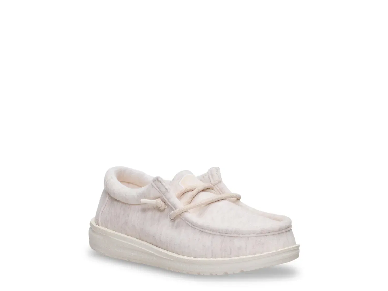 Slip-on Wally Stretch Jersey, HEYDUDE, белый