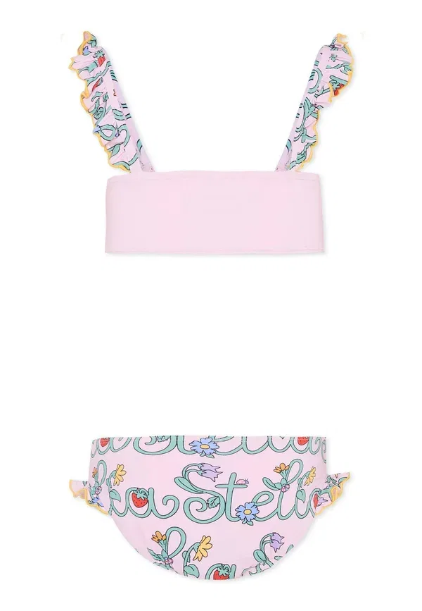 Купальник-бикини с принтом Stella Mccartney Kids, Pink, розовый — фото 2