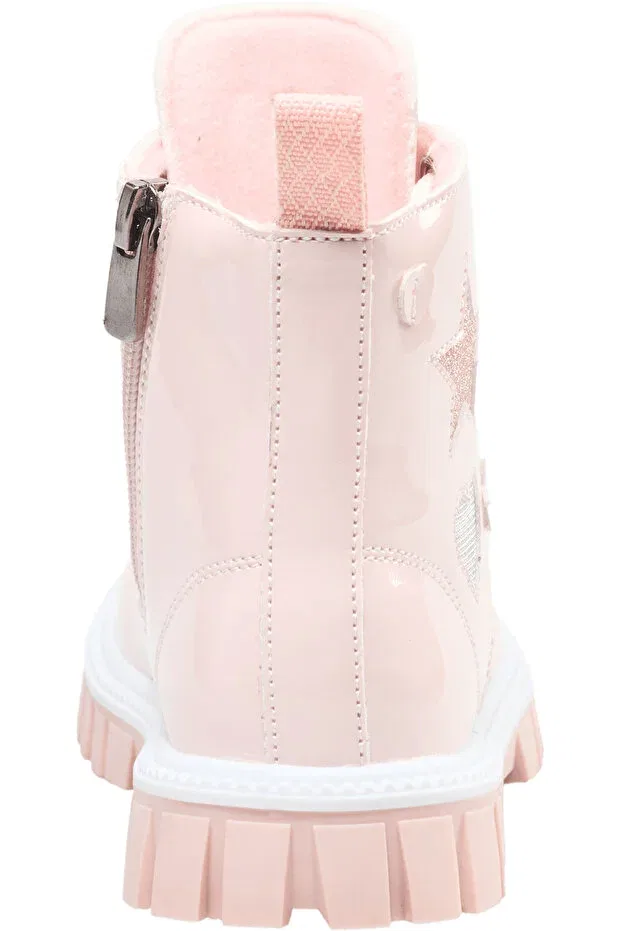 Детские ботинки для девочек на плоском ходу Bootie Graceland, Nude Color — фото 3