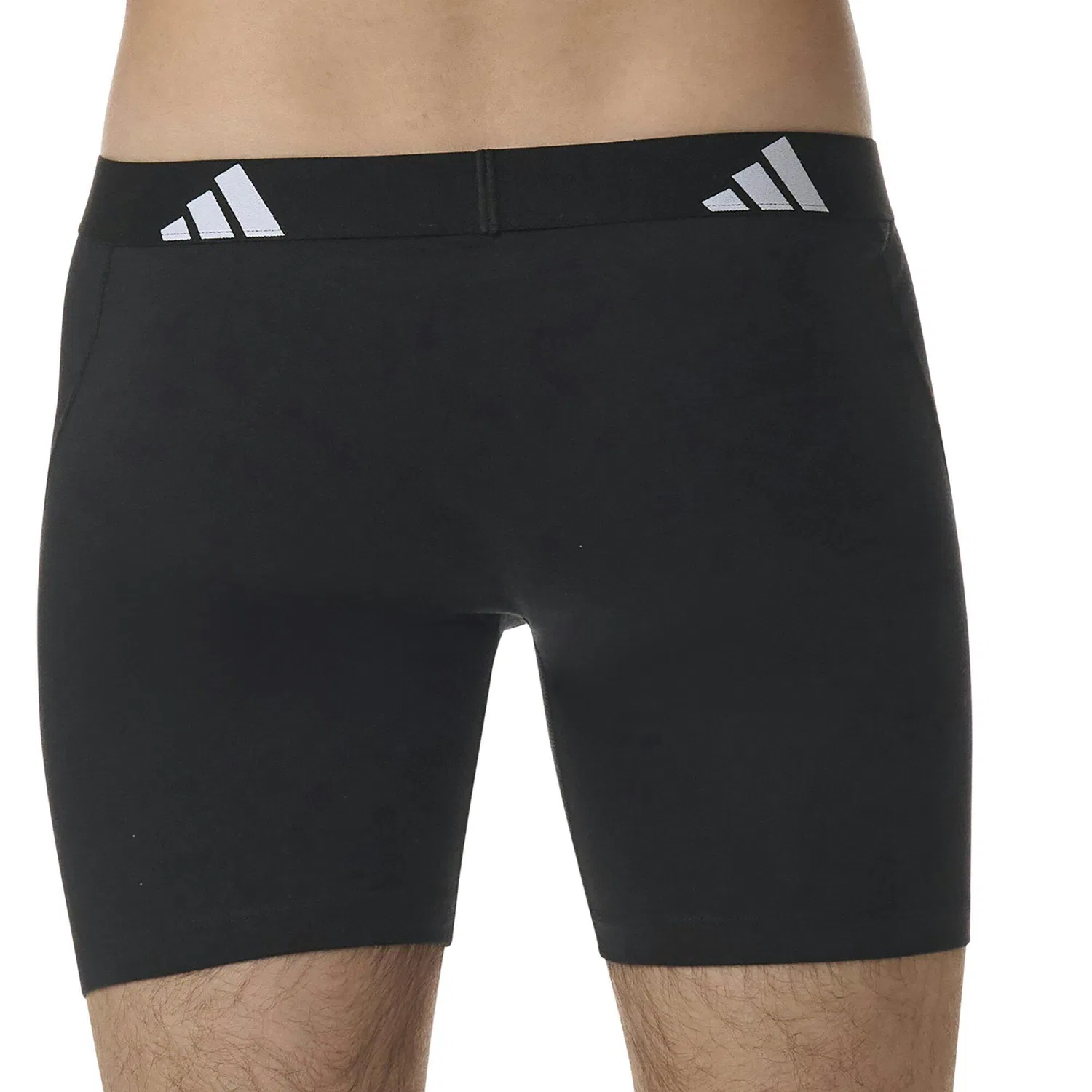 Мужские боксеры с принтом Active Flex Cotton Adidas, Schwarz — фото 3
