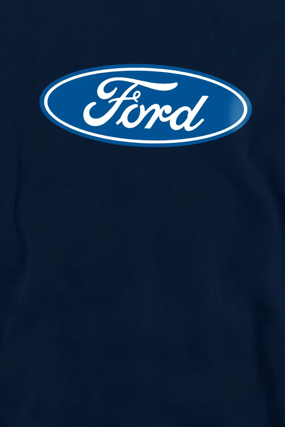 Молодежный пуловер-худи с объемным логотипом Ford, Navy — фото 2
