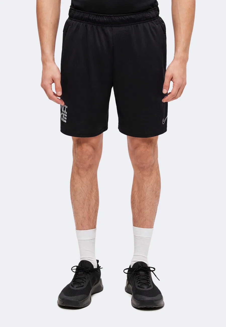 Спортивные шорты NIKE Regular Workout Pants 'Flex' черного цвета — фото 2