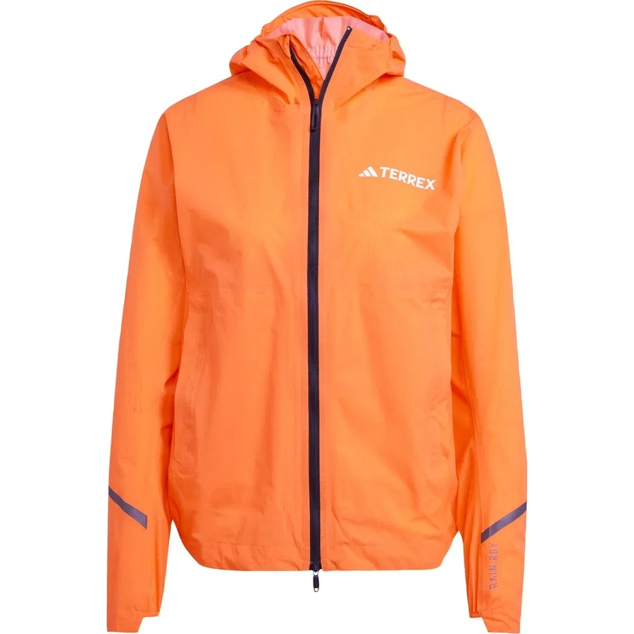 Ветрозащитная куртка-дождевик adidas TERREX Xperior 2.5L Light Rain.Rdy Jacket, Оранжевый