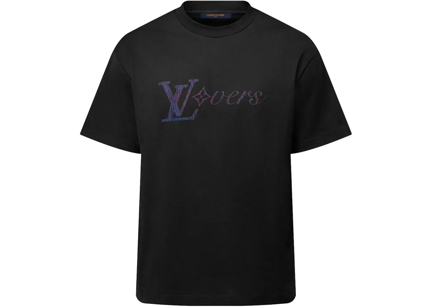 Мужская футболка с принтом Iridescent LV Vers Louis Vuitton, Black