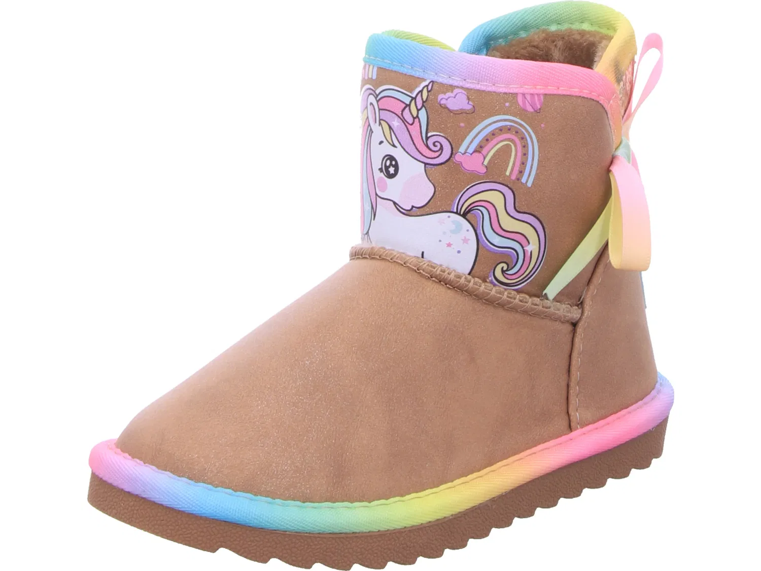 Ботинки демисезонные Unicorn, коричневый