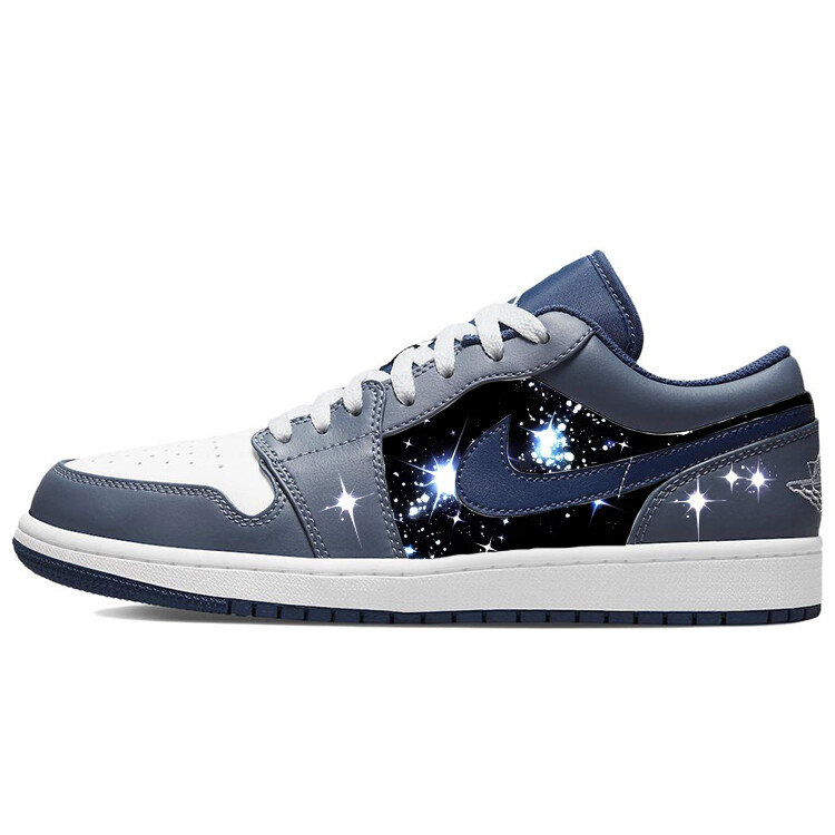 

Баскетбольные кроссовки Air 1 Vintage Men Low-Touch Blue/White Jordan