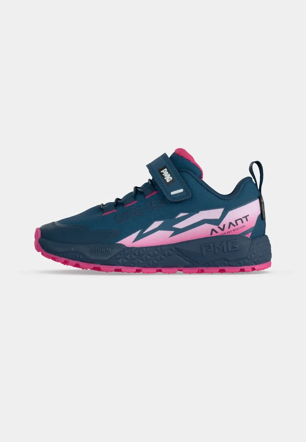 Кроссовки Goretex B&G Storm GTX 24190 Primigi, Teal/Pink — фото 2