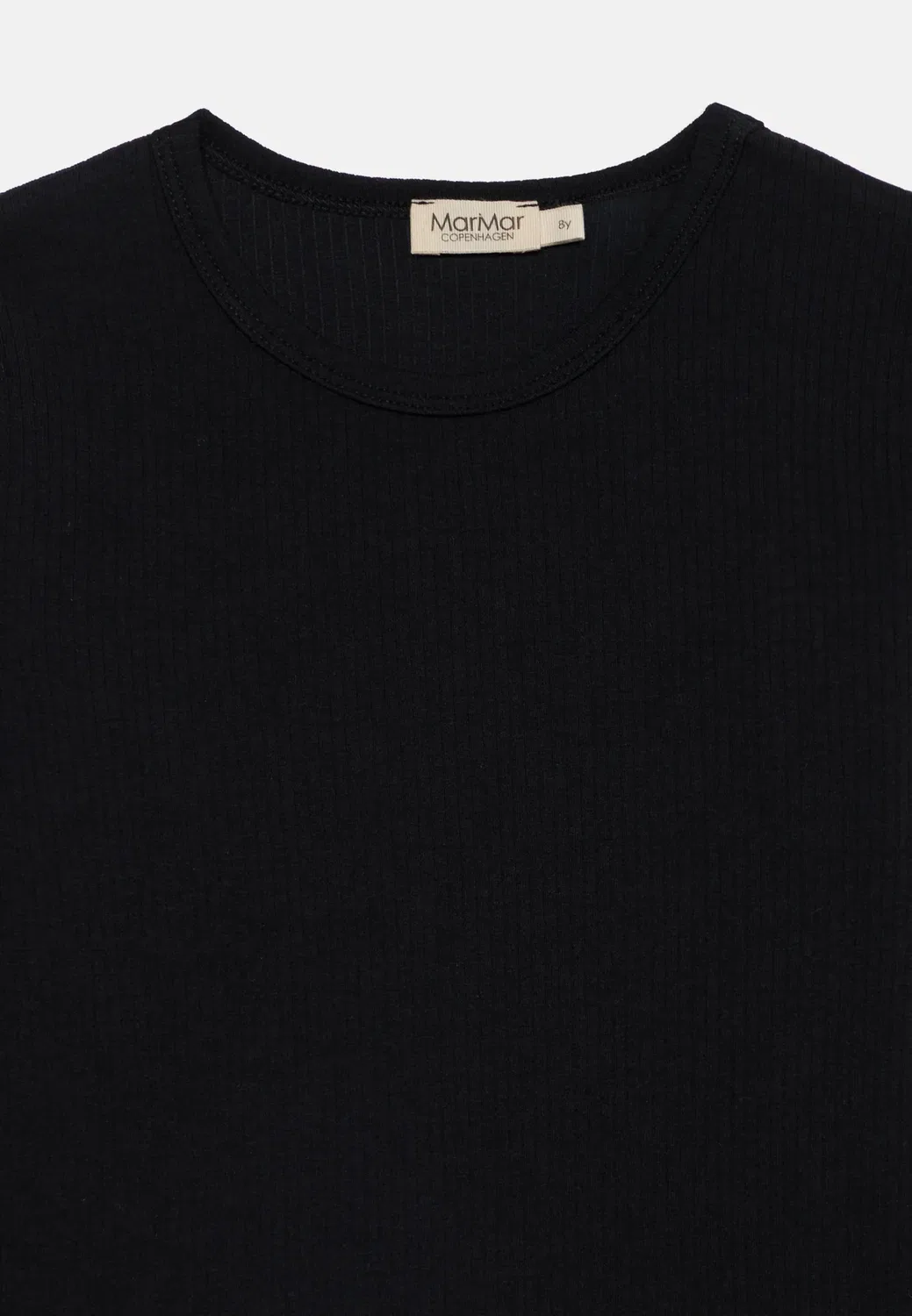 Однотонная футболка унисекс с длинными рукавами Marmar Copenhagen, Black — фото 3