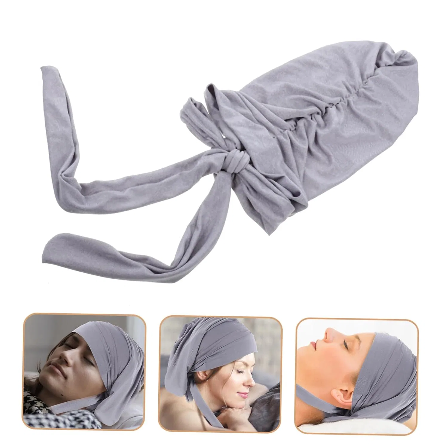 Шапочка для душа WATIIFUFU, Polyester, Grey — фото 3