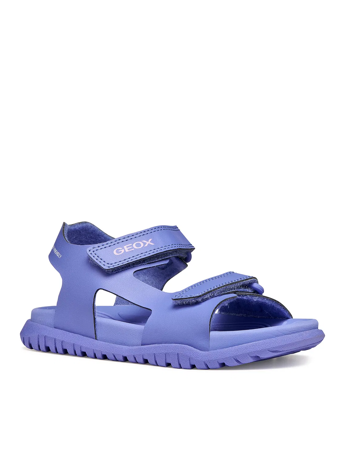Сандалии для девочки Sandal Fusbetto Gi Geox, фиолетовый — фото 2