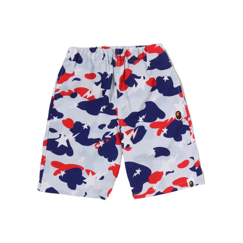 Детские шорты A BATHING APE, White Whx