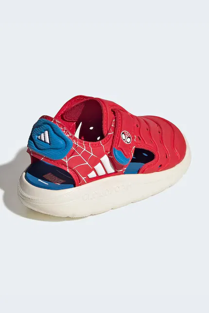 Сандалии детские водные Spider-Man Adidas, розовый — фото 3