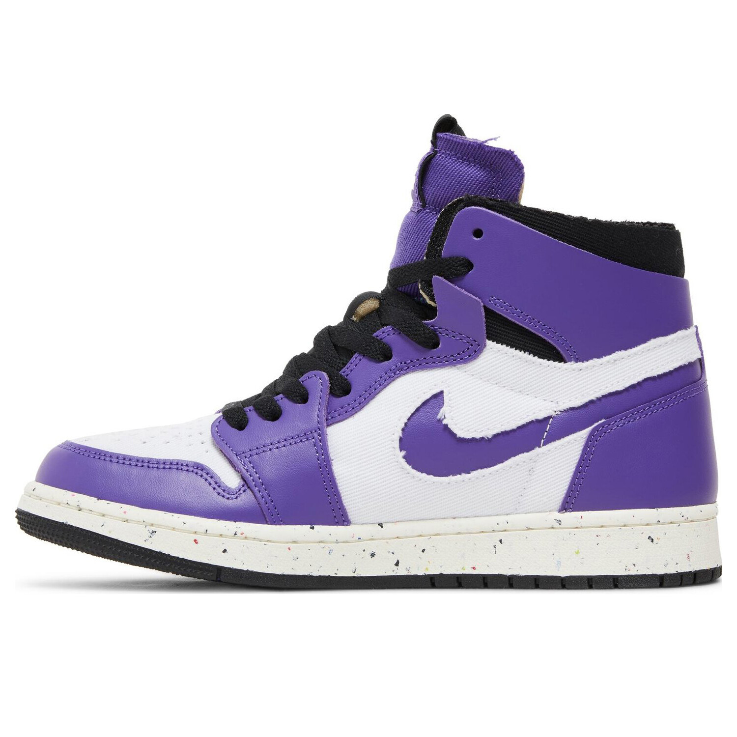 Кроссовки Nike Air Jordan 1 High Zoom Comfort 'Crater Purple' — фото 3