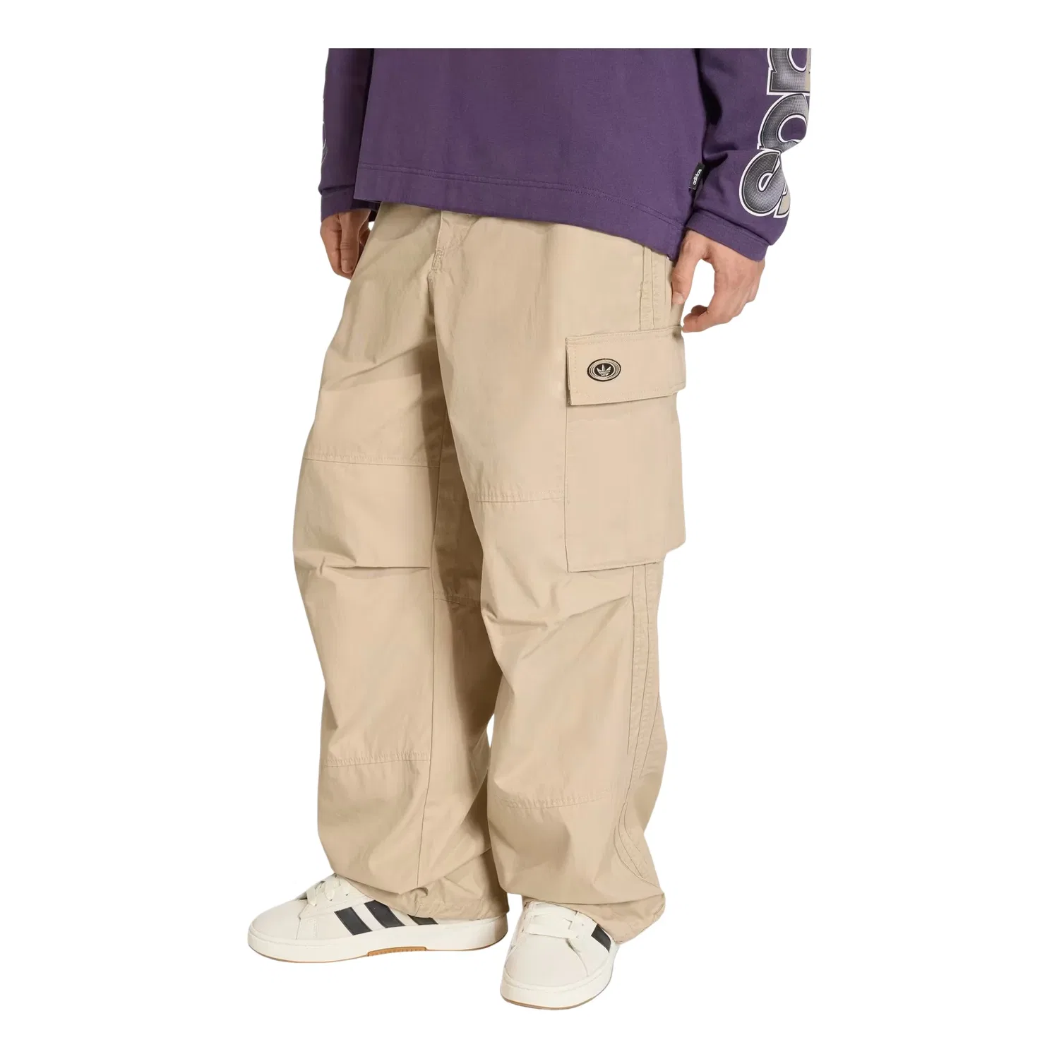 Мужские брюки 90s Alternative Sport Washed Cargo Pants Asia Sizing 'Stone Khaki' adidas, Stone Khaki