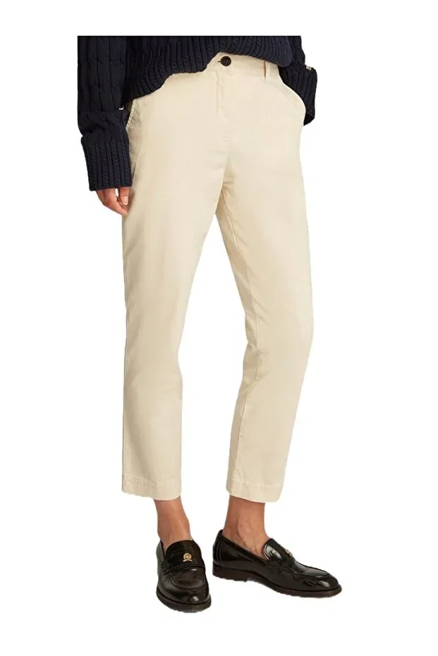 Женские брюки чинос из стрейч-хлопка Tommy Hilfiger, Nude Color