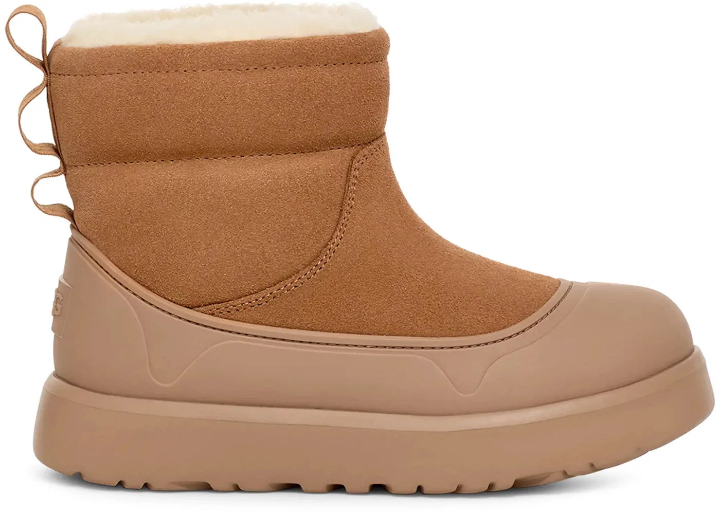 Детские ботинки с молнией UGG Classic Mini Mod Boot, Chestnut