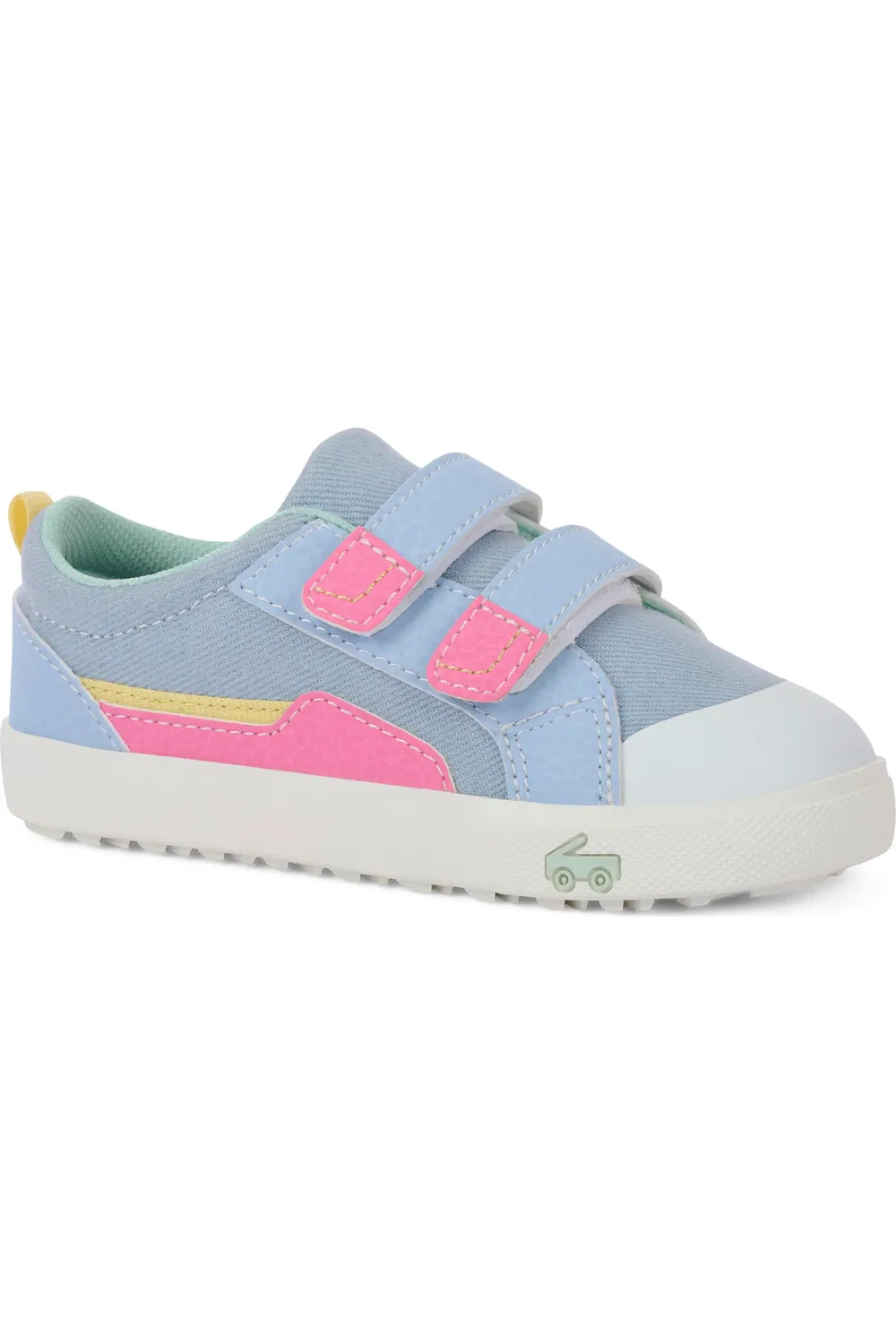 Кроссовки детские с регулируемыми ремешками Riley See Kai Run, Sky Blue Denim