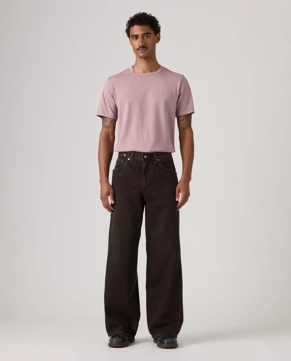 Мужское свободные джинсы, Vaquero Twisted Baggy Wide Leg, Levi's, темно-серый