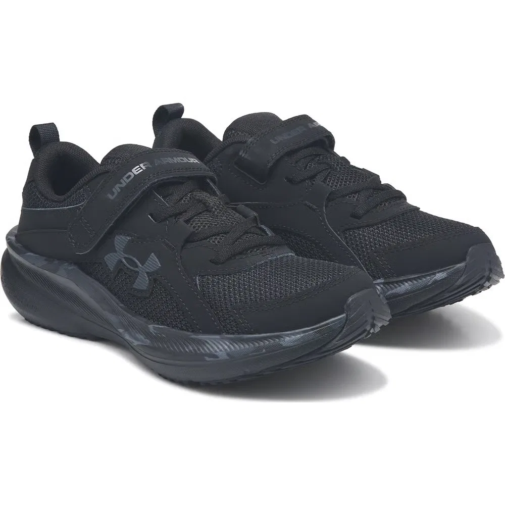 Детские кроссовки Charged+ Asserve 11 AC для бега Under Armour, Black Camo