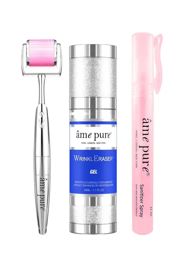 Набор для микронидлинга Wrinkleraser basic 0.5 mm - дермароллер для ухода за кожей Ame Pure — фото 3
