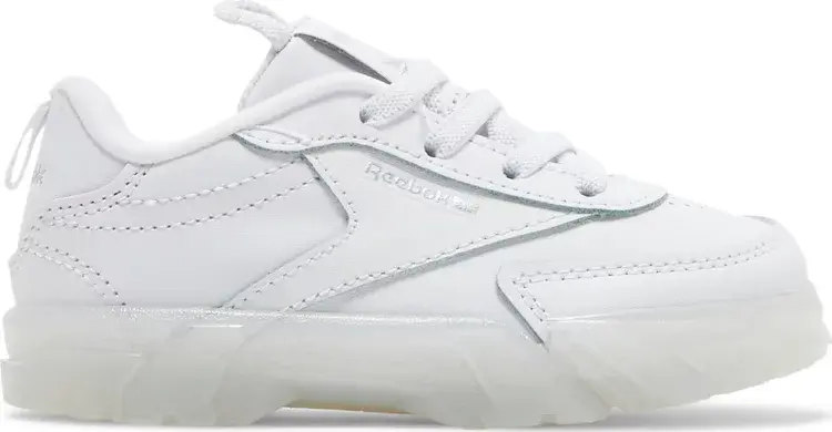 

Кроссовки cardi b x club c toddler 'triple white' Reebok, белый