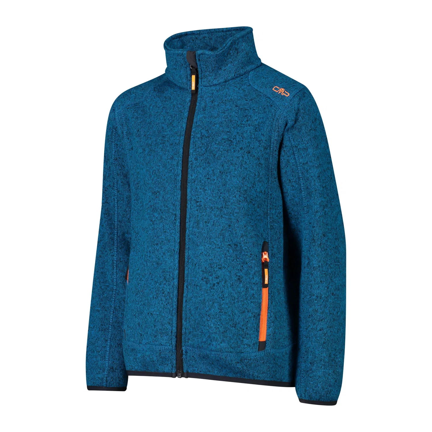 Детская флисовая куртка Knitted Jacket Cmp, Blau / Grau — фото 3