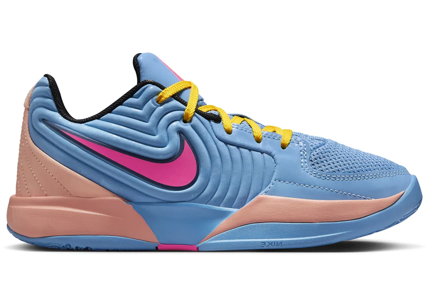 Детские кроссовки для мальчиков с высокой производительностью Nike Ja 2 Nike, Blue Beyond/Hyper Pink/Apricot Agate/Blue Void