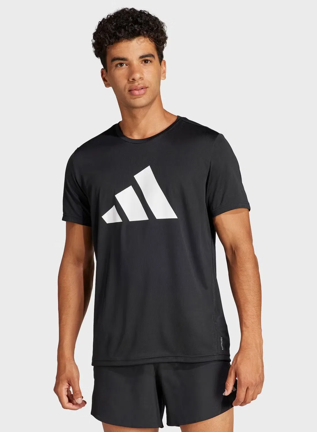 Футболка беговая Run It Adidas, черный
