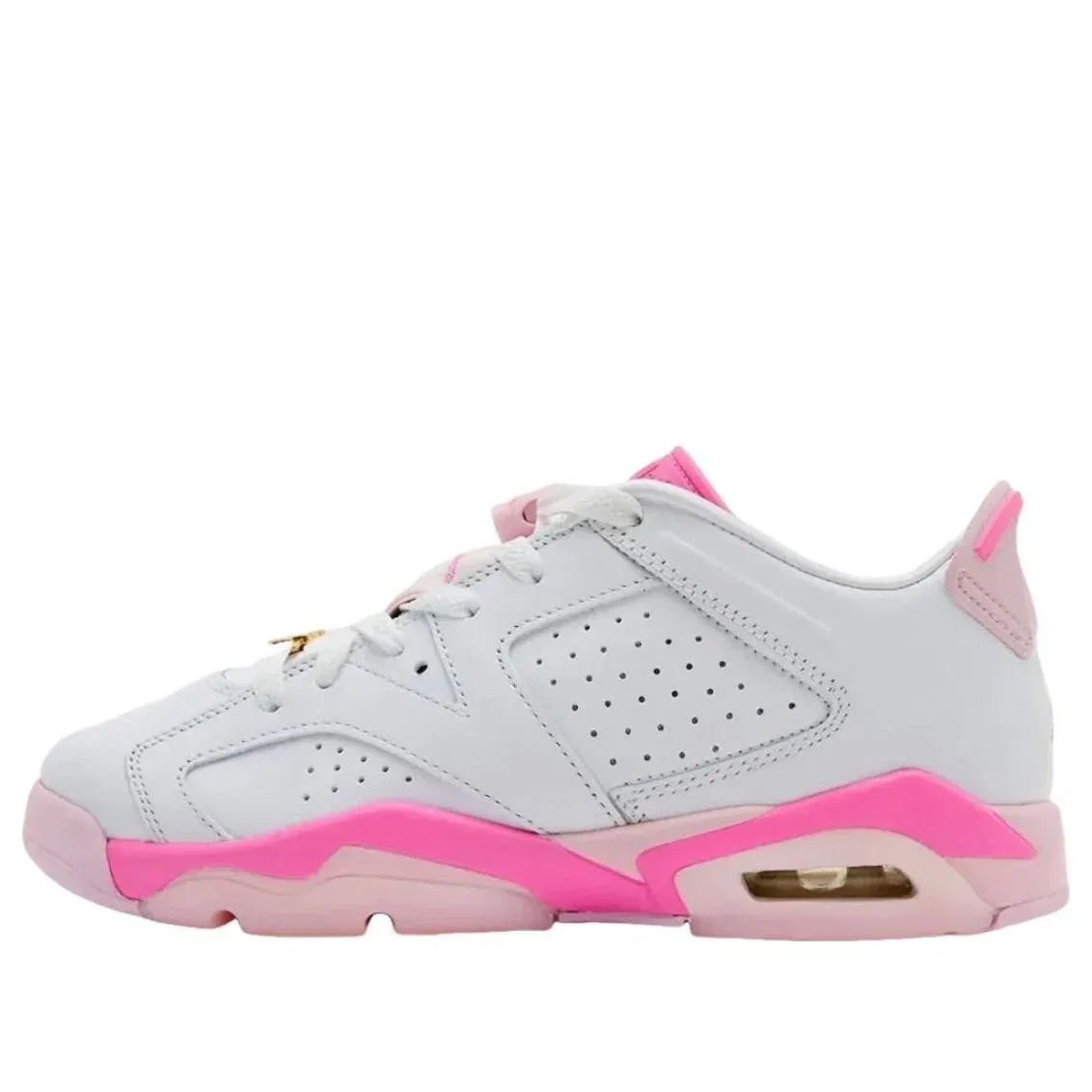 Детские кроссовки с низким верхом Air Jordan 5 Low China Rose, белый