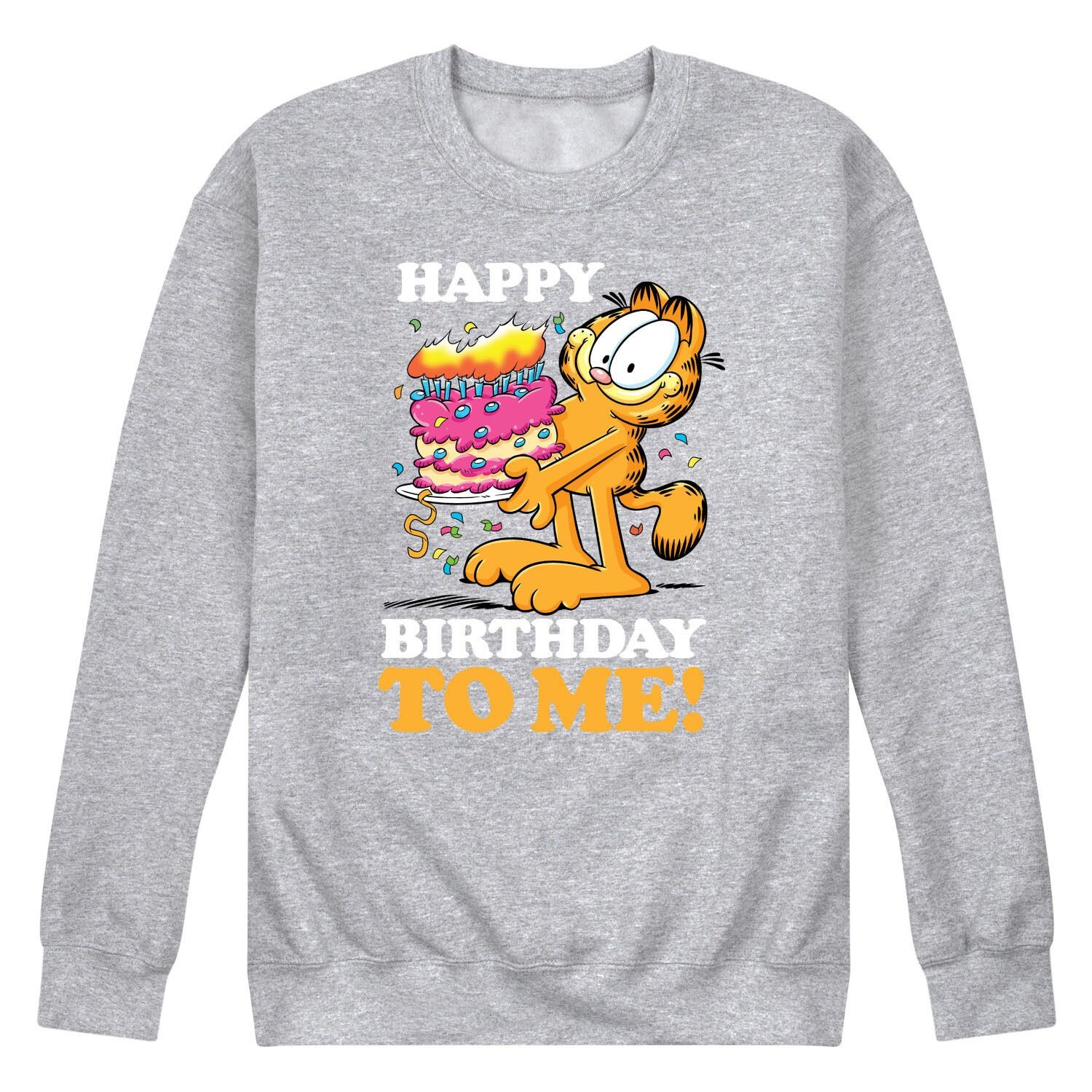 

Мужская футболка с рисунком Garfield Happy Birthday To Me Licensed Character