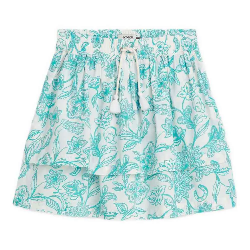 

Короткая юбка Scotch & Soda 182040, зеленый