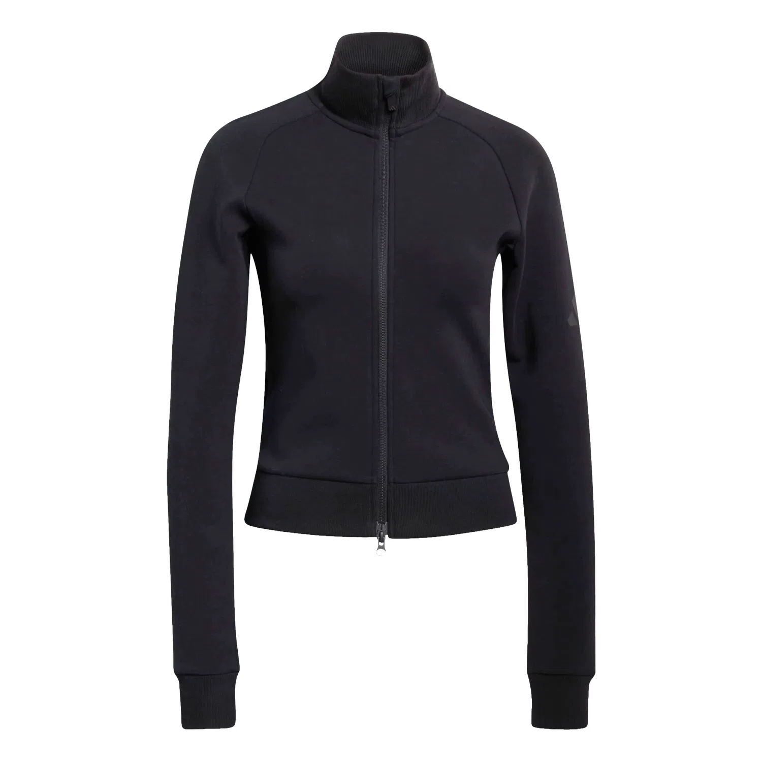 Женская тренировочная куртка с зауженным кроем Adidas, черный