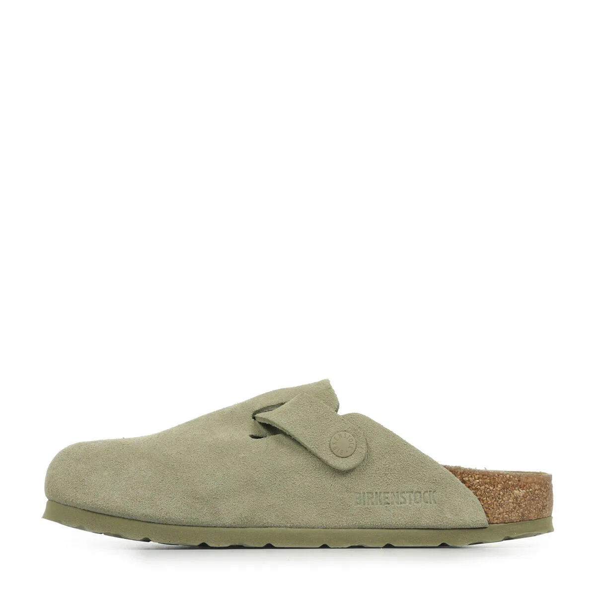 Детские ботинки из замши Boston Birkenstock, Faded Khaki — фото 4