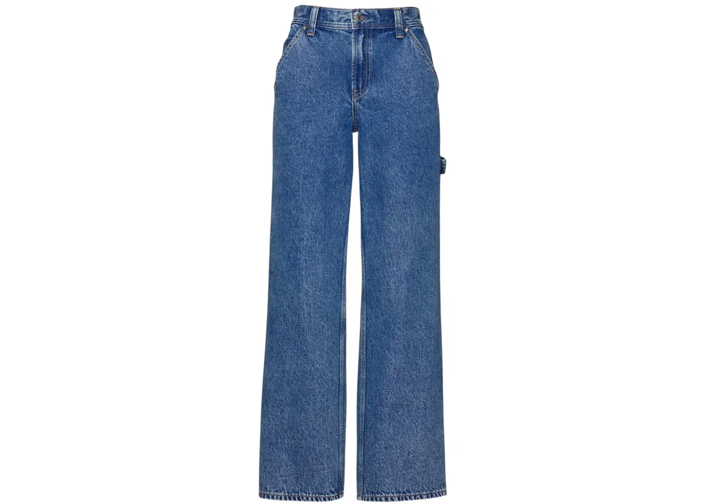 Женские джинсы свободного кроя с низкой посадкой Carpenter Gap, Serena Blue
