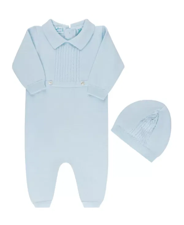 Детский комбинезон для мальчиков с длинным рукавом Feltman Brothers, Light Blue