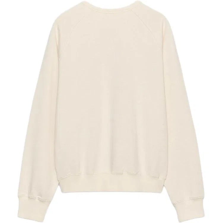 Женский свитшот с круглым вырезом Nude/Beige, ZARA — фото 3