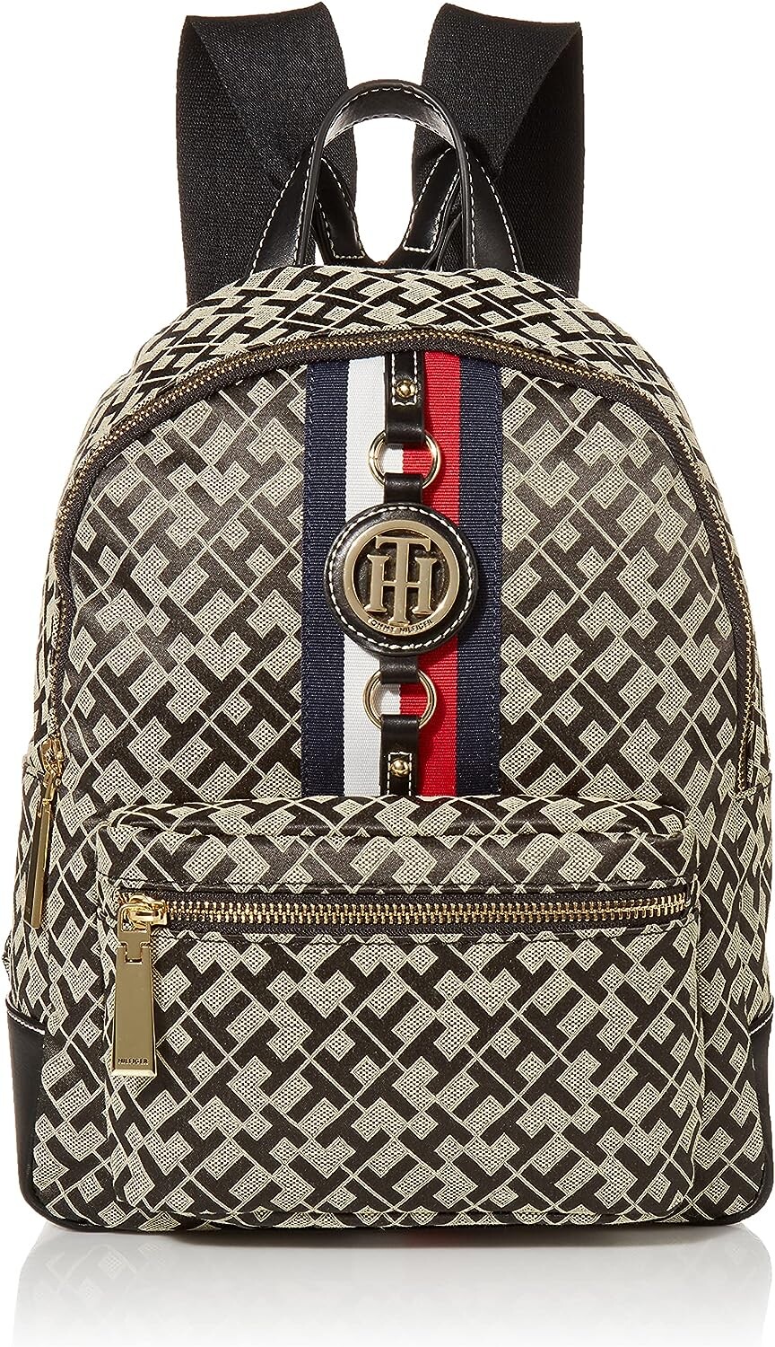 

Рюкзак Tommy Hilfiger Jaden Plus Women's, черный/бежевый
