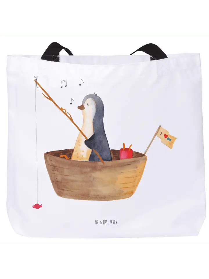 

Наплечная сумка Mr. & Mrs. Panda, белый