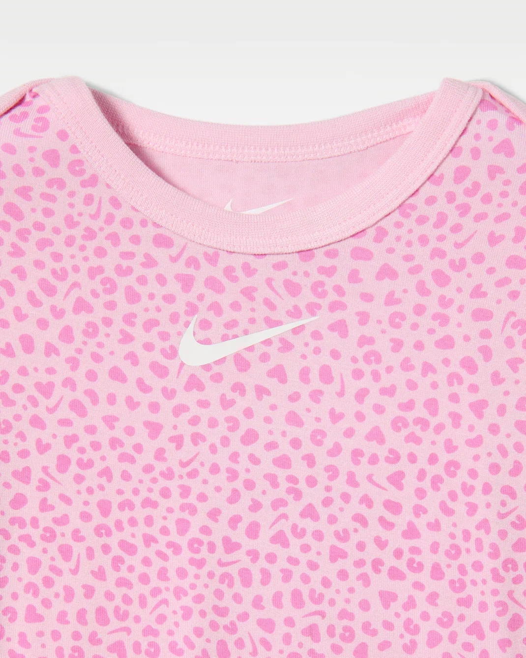 Детский комплект из двух предметов (6-12 месяцев) с принтом в горошек Nike Essentials, Pink Foam — фото 3