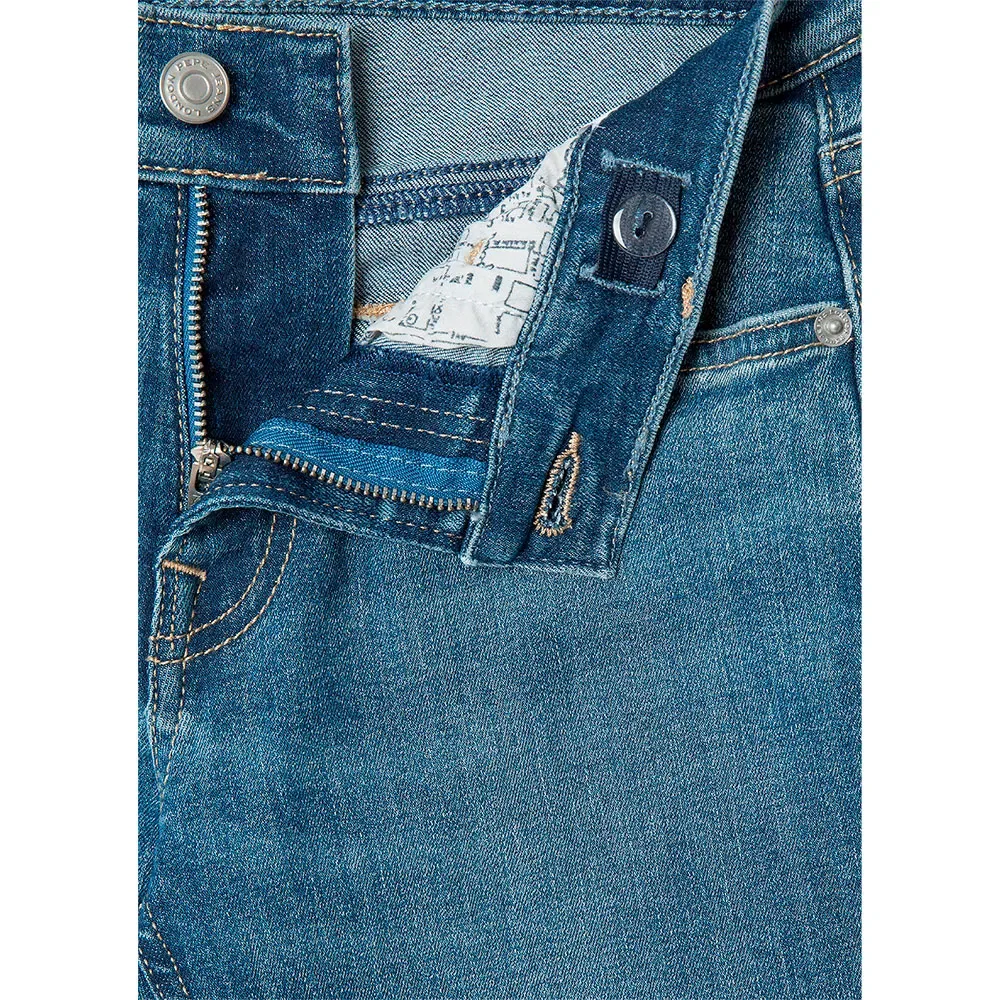 Брюки Asher Tapered Fit Pepe Jeans, синий — фото 3