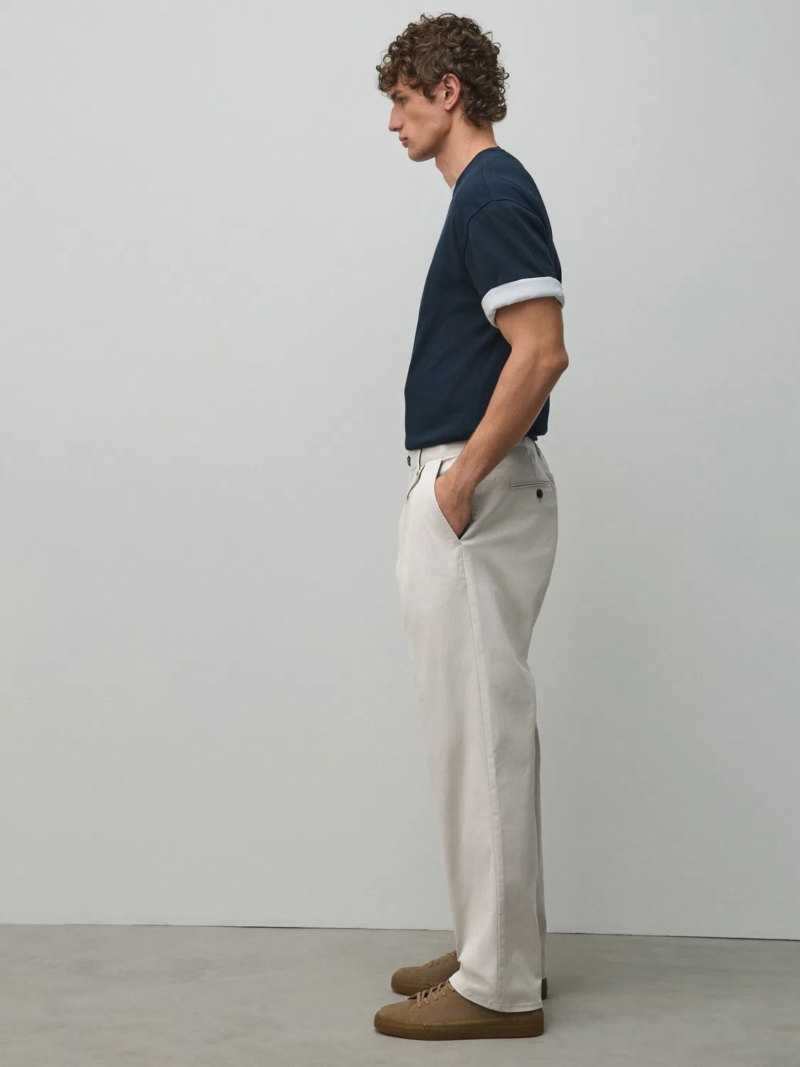 Брюки чинос, зауженные к низу, Bone Next — фото 3