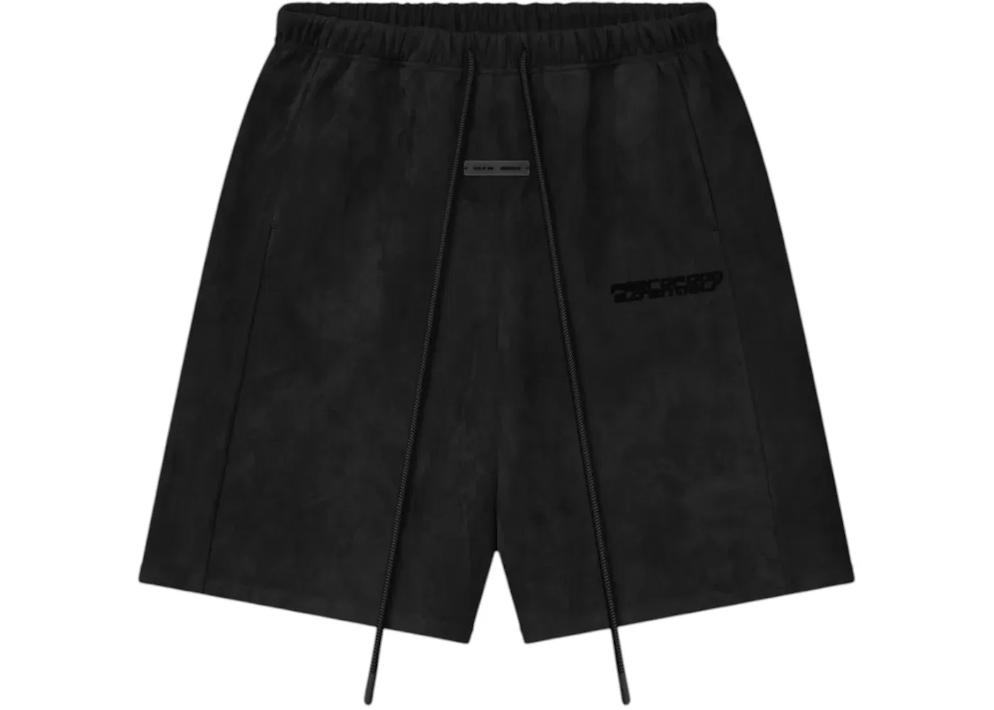 Мужские шорты из велюровой флисы Vintage Black Fear of God, Vintage Black